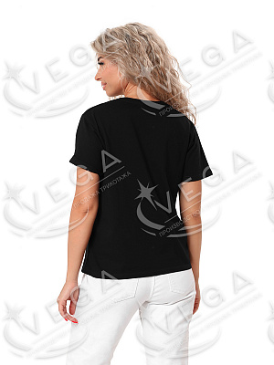 картинка Футболка женская 247-1 магазин Одежда+ являющийся официальным дистрибьютором в России 